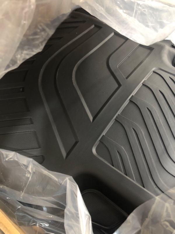 Photo 1 of (back pieces only) Floor Mats Set for Nissan Rogue 2026 2025 2024-2021 Accessories, Full Coverage All Weather Floor Mats Cargo Mat with Backrest Protectors & Door Sill Guards (Not for Sport)