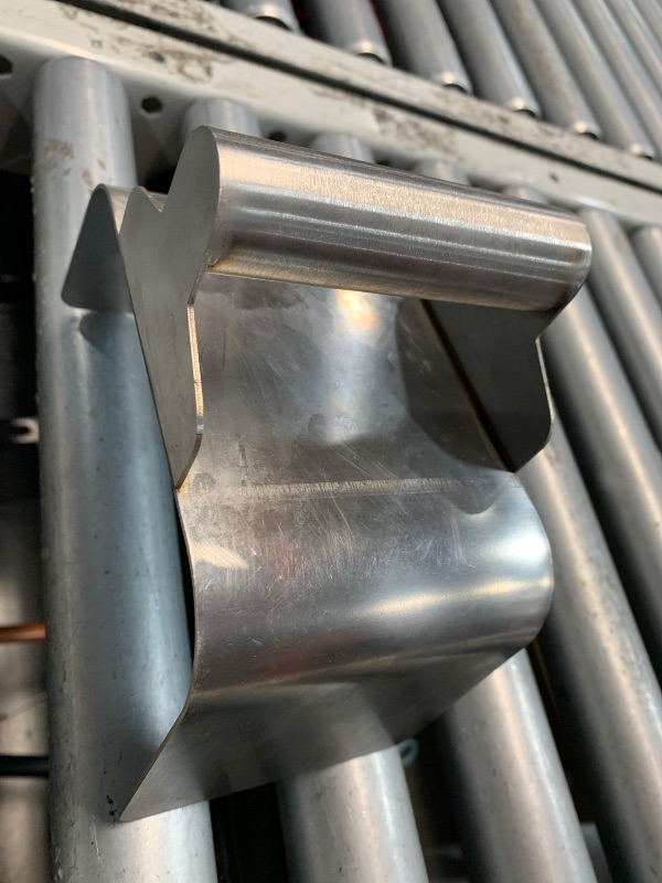 Photo 1 of (see images) Concrete Curb Trowel Edger, Concrete Curbing Trowel, Concrete Curb Hand Tool, Curb Tool for Concrete Edging, Landscape Curb Trowel 
