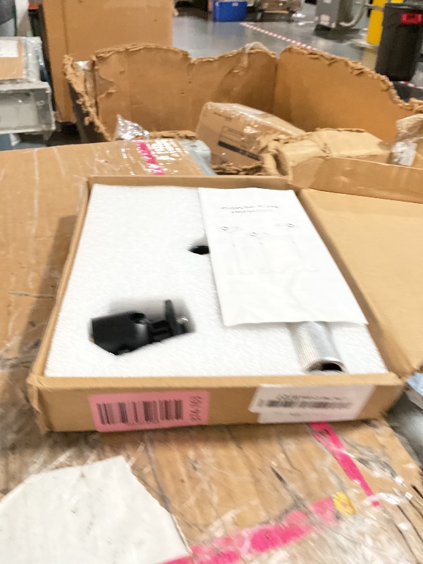 Photo 1 of (PARTIAL SET) POLESTO Projector Stand, Desktop Projector Mount with Height Adjustable, 11 lbs of Metal Stable Load Capacity, Portable Tabletop Stand Compatible with XGIMI, TMY, Nebula, HAPPRUN, Yaber and More