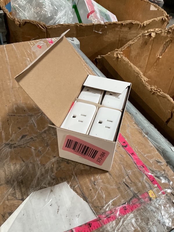 Photo 1 of ?2025 New? SwitchBot Smart Plug Mini 15A(4 Pack), Energy Monitor, Smart Home WiFi(2.4GHz) & Bluetooth Outlet, Compatible with Alexa & Google Home, APP Remote Control & Timer Function, No Hub Required