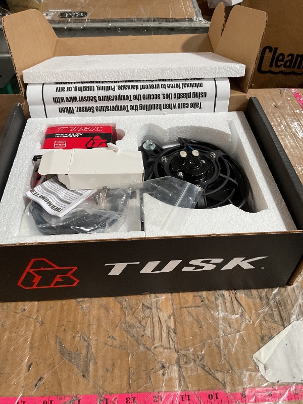 Photo 1 of (PARTS) (UNTESTED) Tusk Digital Radiator Fan Kit Compatible with KTM 300 XC-W 2019-2023/350 XC-F 2016-2022/Compatible with Husqvarna TE 300 2019-2023