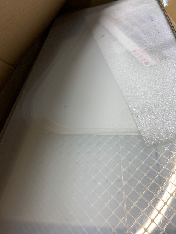 Photo 1 of WAYTRIM Stackable Boots Storage Box, 8 Pack Stackable Boots Organizer and Storage Boots Box, Under Bed Boot Storage, 20.5" x 11.8" x 5.5" - Clear White