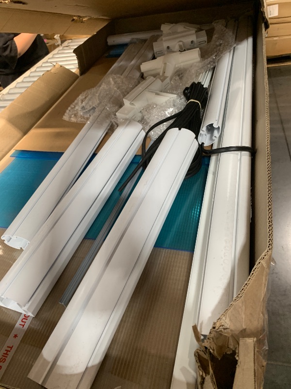 Photo 1 of **PARTS ONLY** Palram Canopia Rion Sun Room 6 Ft. x 8 Ft. Solarium, Lean-to Greenhouse DIY Kit, Attach to House, Large Twin Wall Polycarbonate, 100% UV Protection for...
