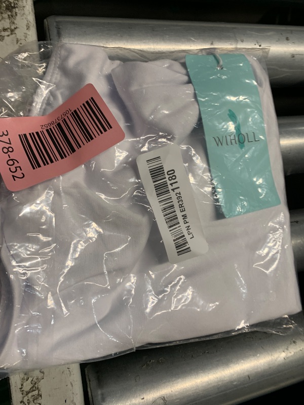 Photo 1 of ***missing 2 shirts***WIHOLL 3 Pack Crop Tops for Women Going Out Summer Fashion 2025 Slim Fit Casual Tube Tops Strapless Cute Tank Top Black,White,Blue M