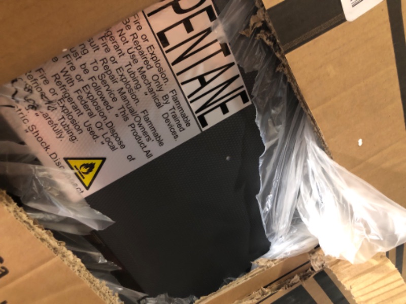 Photo 1 of Whynter 2.1 cu. Ft. Upright Freezer Mini Freezer with lock Reversible Door in Stainless Steel Energy Star CUF-210SS