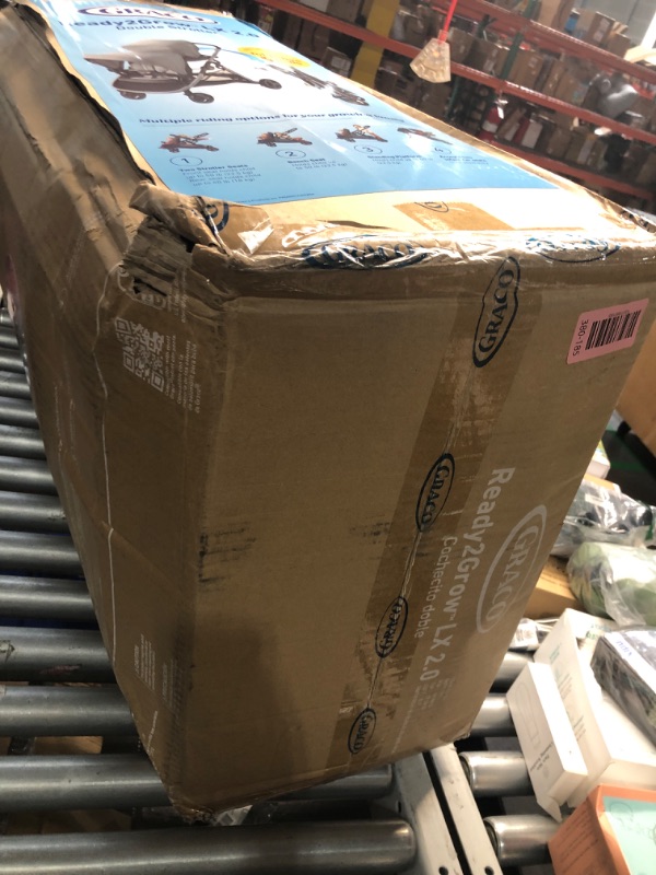 Photo 1 of **MISSING UNKNOWN PARTS**
Graco Ready2Grow LX 2.0 Double Stroller Features Bench Seat and Standing Platform Options, Clark