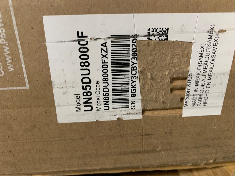 Photo 1 of ***FACTORY SEALED*** Samsung 85-Inch Class 4K Crystal UHD DU8000 Series HDR Smart TV w/Object Tracking Sound Lite, Motion Xcelerator 120Hz, Ultra Slim Design, Gaming Hub, Alexa Built-in (UN85DU8000, 2024 Model)