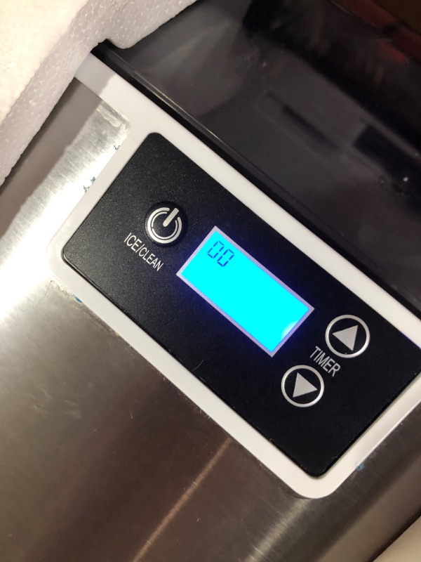 Photo 1 of (POWER TESTED) (UNABLE TO TEST FURTHER) VIVOHOME Nugget Ice Maker Countertop, Pebble Ice Maker Machine with 44lbs/Day, Portable Soft Chewable Ice Maker with Self-Cleaning, Scoop, 10PCs Ice Bags for Home, Kitchen, Camping, RVs