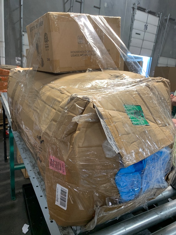 Photo 1 of JOISTOON Inflatable Water Slides Park, Large Water Castle for Kids Fun Outdoor Jumping Inflatable Bouncers with Extra Large Pool and 2 Slides, 3 Types of Ball Games, Easy to Set Up with Air Blower