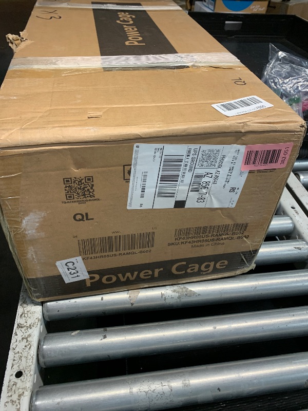 Photo 1 of ***BOX 2 OF 2 PARTS ONLY***DOBESTS Foldable Power Tower Pull Up Bar Dip Station Adjustable Multifunction Workout Pull Up Tower Station Gym Strength Training Equipment Home Outdoor, Triangular Legs, 700 LBS