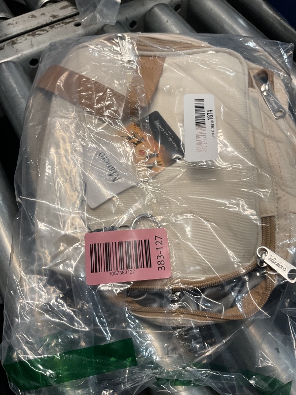 Photo 1 of (missing ice pack) Mancro Breastmilk Cooler Bag with Ice Pack, Double Layer Insulated Baby Bottles Bag Fits 6 Bottles Up to 9 Ounces
