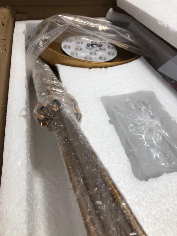 Photo 1 of ***GOLD. PHOTO FOR REFERENCE ONLY*** LightInTheBox Modern LED Ceiling Light Fixture - 30-Heads Sputnik Firework Design, Flush Mount Linear Lighting with Stepless Dimming for Living Room & Dining Room 
