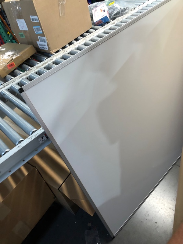 Photo 1 of ***DAMAGED - SEE PICTURES***
VIZ-PRO Dry Erase Board/Whiteboard, 72 x 48 Inches, Wall Mounted Board for School Office and Home 6' x 4'