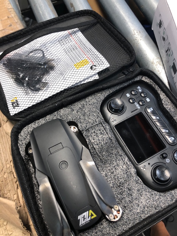 Photo 1 of **PARTS ONLY, NON FUNCTIONAL, BATTERY WILL NOT GO IN****************
Toladrone TD31LCD Drone with Camera for Adults, Drones with LCD Screen Remote Control, Real-time Transmission, Brushless Motor, Fine Tuning Function, Headless Mode, Foldable Drone for Be