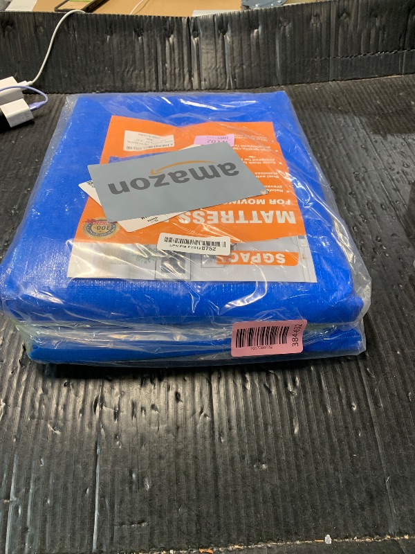 Photo 1 of (BAGGED) (USED/FAIR) SGPAC Heavy Duty Mattress Bags for Moving and Storage,Extra Thick Full Mattress Storage bag,Mattress Cover for Moving with Reinforced Handles and Zipper Closure to Prevent Rips,Made of New Material