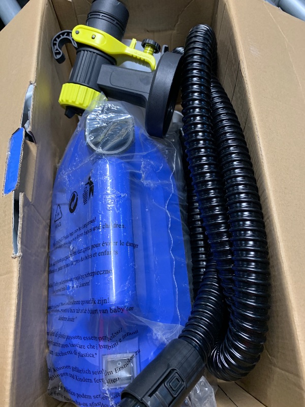 Photo 1 of (see all images) LIFOVE Paint Sprayer 800W HVLP Electric Spray Paint Gun with 40 Fl Oz Container, 6.5FT Air Hose, 4 Nozzles & 3 Patterns, Easy to Clean