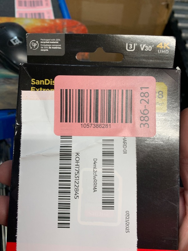 Photo 1 of ***FACTORY SEALED***SanDisk 128GB Extreme PRO SDXC UHS-I Memory Card - C10, U3, V30, 4K UHD, SD Card - SDSDXXD-128G-GN4IN