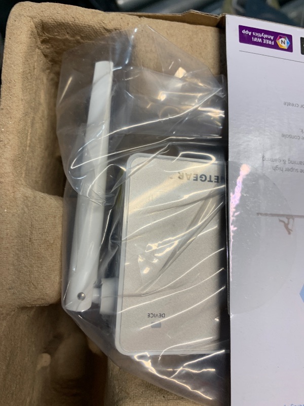 Photo 1 of ******SEE NOTES ****NETGEAR Wi-Fi Range Extender EX6120 - Coverage Up to 1500 Sq Ft and 25 Devices with AC1200 Dual Band Wireless Signal Booster & Repeater (Up to 1200Mbps Speed), and Compact Wall Plug Design, White
