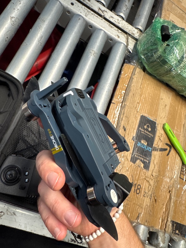 Photo 1 of (PARTS) (NOT FUNCTIONAL) WIFI-Enabled Drones with Camera for Adults 4K – Super Endurance 60+ Min Flight, 2650 ft Control Range, Foldable Brushless Motor Quadcopter, Auto Hover & Follow Me (3 Batteries Included)