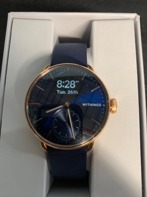Photo 1 of Withings ScanWatch 2 - Hybrid Smart Watch, Heart Rate Monitoring, Fitness Tracker, Cycle Tracker, Sleep Monitoring, GPS Tracker, 30-Day Battery Life, Android & Apple Compatible, HSA/FSA