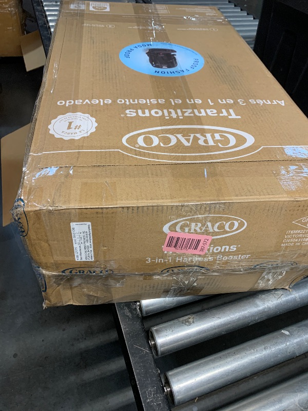 Photo 1 of (missing cupholders) Graco Tranzitions 3-in-1 Harness Booster Car Seat, Forward Facing Car Seat, Highback, to Backless Booster, Proof