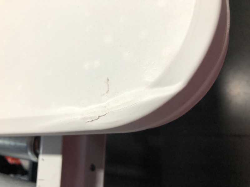 Photo 1 of ***DAMAGED - TABLETOP GOUGED - SEE PICTURES***
JALANCY Set of 2 Folding Tables with Carrying Handle Lightweight Rectangular Portable Plastic Camping Table Steel Legs for Party, Dining, Wedding, Events, Picnic Indoor, Outdoor (6FT, White)