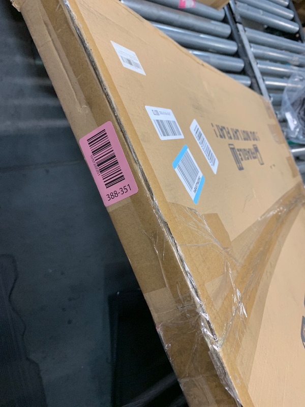 Photo 1 of ***MISSING PARTS***Hongkee 24x36 Poster Frame Set of 2, Rustic Brown Wood Style - Display 20x30 Picture with Mat or 24 x 32 Poster without Mat, Wall Mounting Horizontal and Vertical