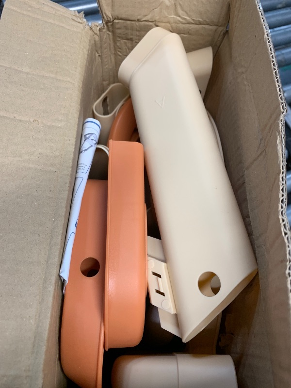 Photo 1 of (MISSING HARDWARE) (UNTESTED)  Rabb 1st Potty Training Seat, Upgrade Toddler Toilet Seat for Kids Boys Girls, 2 in 1 Potty Training Toilet for Kids, Splash Guard Anti-Slip Pad Step Stool?Brown?