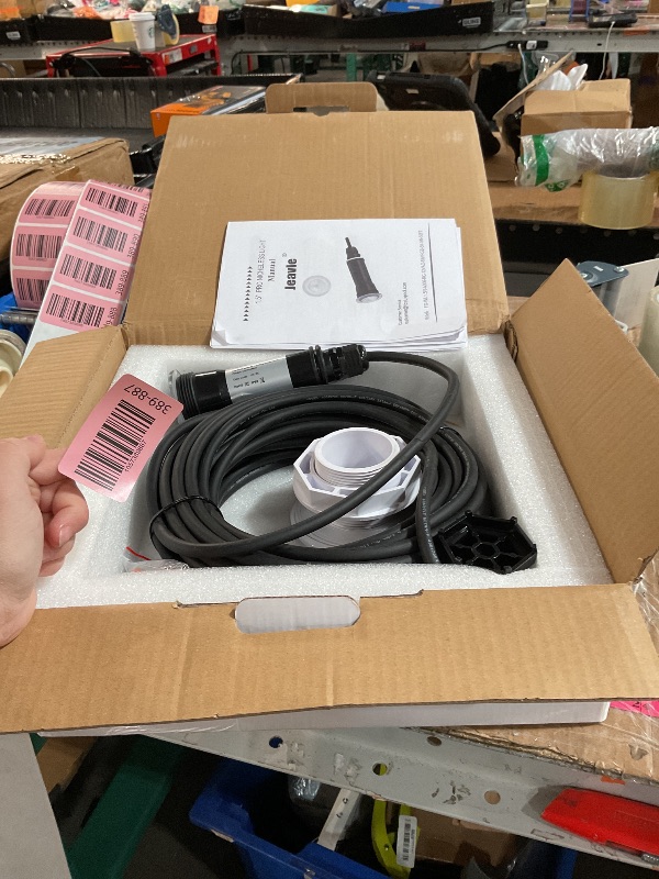 Photo 1 of Jeavle Pool Lights for Inground Pool, Direct Replacement for Pentair GloBrite, 1.5 Inch LED Color Inground Pool & Spa Light, IP68 Waterproof, AC12V, 50 ft Cord