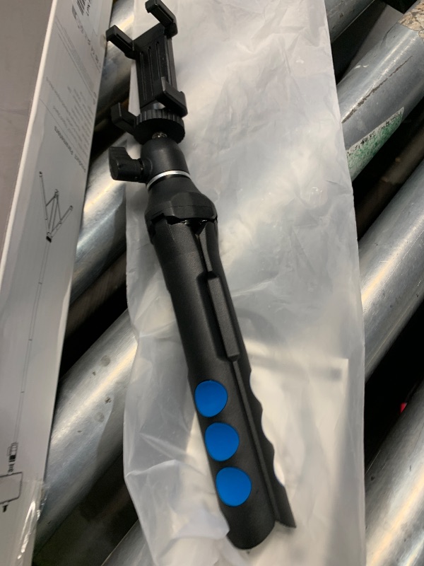 Photo 1 of  *BLUE NOT ORANGE* no remote* EUCOS 62" Phone Tripod, Tripod for iPhone & Selfie Stick Tripod with Remote, Extendable Phone Tripod Stand & Travel Tripod, Solidest Cell Phone Tripod Compatible with iPhone/Android