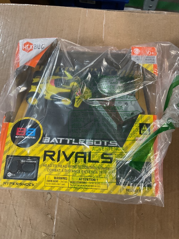 Photo 1 of HEXBUG BattleBots Rivals 6.0 Rusty and Hypershock, Remote Control Robot Toys for Kids, STEM Toys for Boys and Girls Ages 8 & Up, Batteries Included