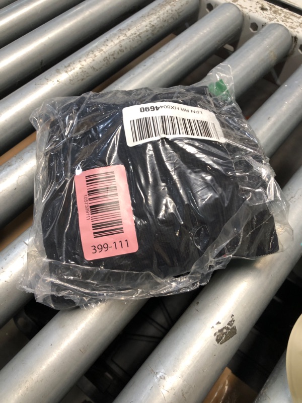 Photo 1 of **BLACK BRA ONLY** OQQ Women's 3 Piece Medium Support Tank Top Ribbed Seamless Removable Cups Workout Exercise Sport Bra Black Grey White LARGE