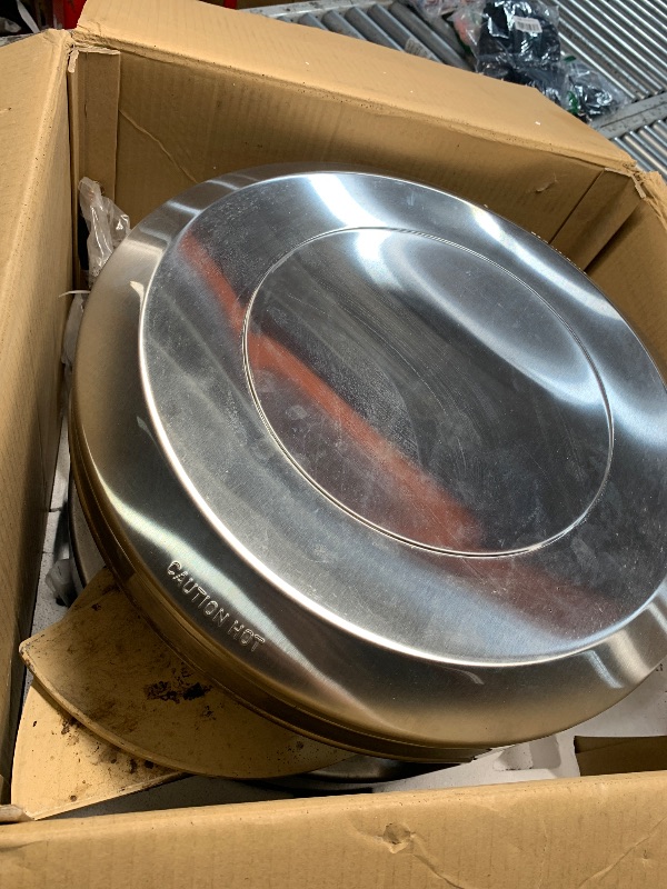 Photo 1 of (used, untested) Solo Stove Pi Prime Pizza Oven Outdoor - Gas Pizza Oven Propane - Portable with Cordierite Stone Cooking Surface - Demi-Dome Design - Wide-Mouthed Opening - Stainless Steel