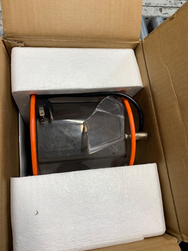 Photo 1 of ***DAMAGED - SEE NOTES/PICTURES******UNABLE TO TEST***VEVOR Jewelry Polisher Tumbler, 6.6lbs/3kg Capacity Mini Rotary Tumbler Machine with 0-60 Minutes Timer, 5 Speeds Jewelry Rotary Finisher for Surface Polishing Grinding Buffing Gemstones Jewels Coins