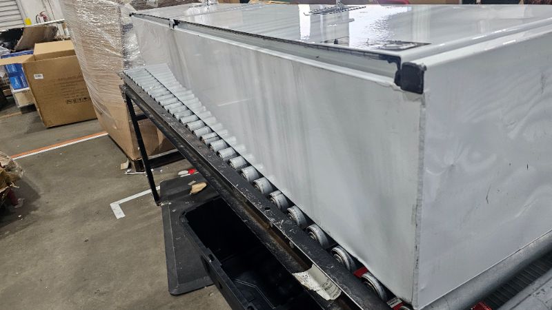 Photo 1 of ***PARTS ONLY***Buyers Products 1702850 White Steel Topsider Truck Box With T-Handle Latch, 16 x 13 x 88 Inch, Truck Tool Box For Storage And Organization, Lockable Tool Chest For Work Trucks