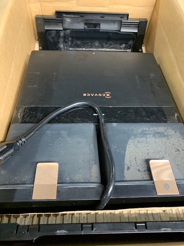 Photo 1 of (used)(minor damage)(see images) ECOVACS DEEBOT X8 PRO OMNI Robot Vacuum and Mop, 18000Pa, OZMO ROLLER Instant Self-Washing Mopping, 167 Hot Water Mop 