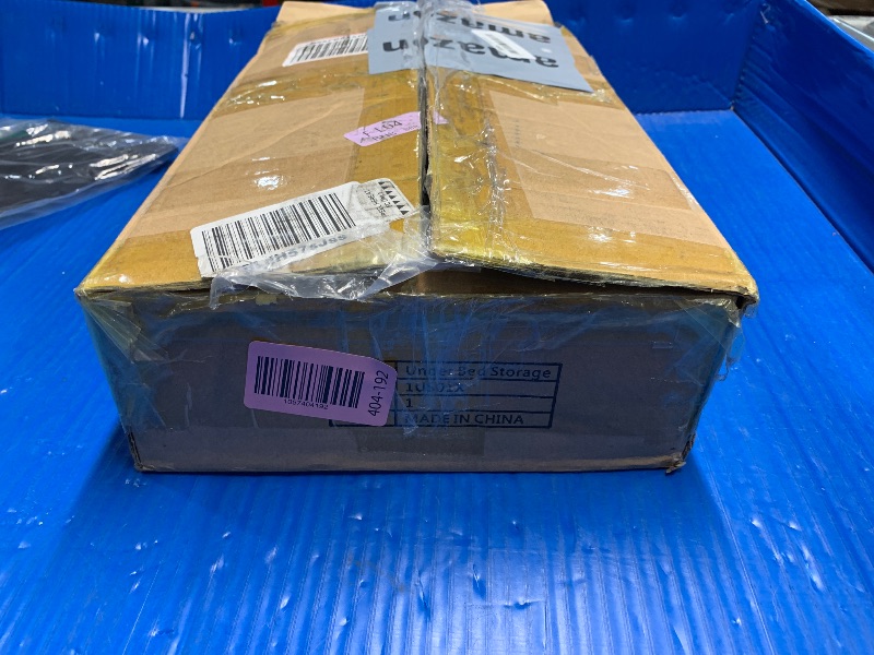 Photo 1 of ***(STOCK PHOTO FOR REFERENCE ONLY/ ITEM MAY DIFFER)***FOUCSSOMEI Under Bed Storage with Wheels, Wooden Under Bed Drawers On Wheels, Rolling Under Bed Shoe Storage, Space Saving