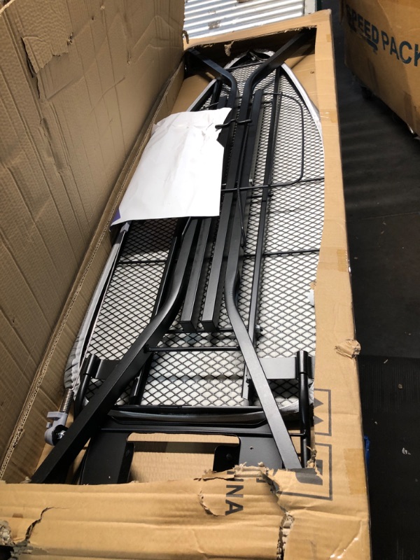 Photo 1 of Extra Wide Full Size Ironing Board 57" L X18 W, Multifunctional Sturdy Ironing Board with Iron Rest, Foldable Adjustable Iron Board with Heat Resistant Cover, Enhanced Stability, Black Grey.