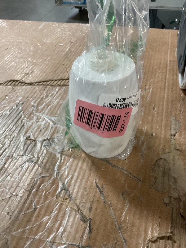 Photo 1 of * does not come with nozzle *
Clasin Home Resin Hand Soap Dispenser, Refillable Soap Dispenser with White Marble Look and Metallic Pump, Waterproof Bottle Labels for Bathroom Kitchen Dish Hand Wash Shower Lotion Shampoo (12 Oz)