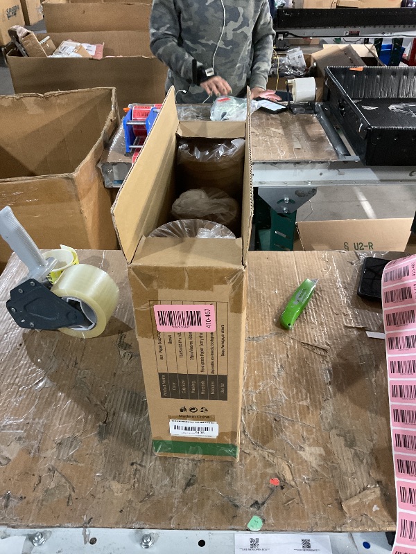 Photo 1 of * package is missing some *
PakTalk Paper Soup Containers with Lids, 50 Pack Brown Soup Bowls Biodegradable Ice Cream Cups with LidS for Hot Soup or Ice Cream (50 sets, 8 oz)