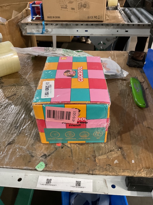 Photo 1 of * factory sealed *
Gray Tabby Cat Stuffed Animals, Microwavable Stuffed Animal Adorable Fluffy Cat Plush for Warmth & Comfort, Heatable & Coolable Lavender Scent Cat Toys, Cute Soft Plushies Cat Gifts for Kids & Adults