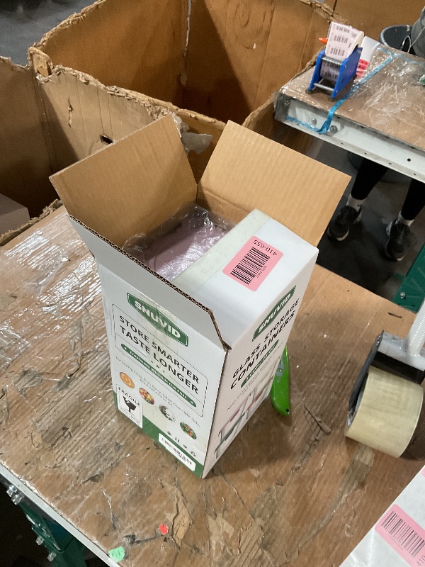 Photo 1 of [UPGRADED LID] 4 Sets 3 Cup Glass Meal Prep Containers with Lids, Food Storage Bowl Jars for Leftover Lunch Meal Oats Salad Soup Fruit Snack Yogurt - Microwave, Oven, Freezer Safe, BPA Free, Airtight