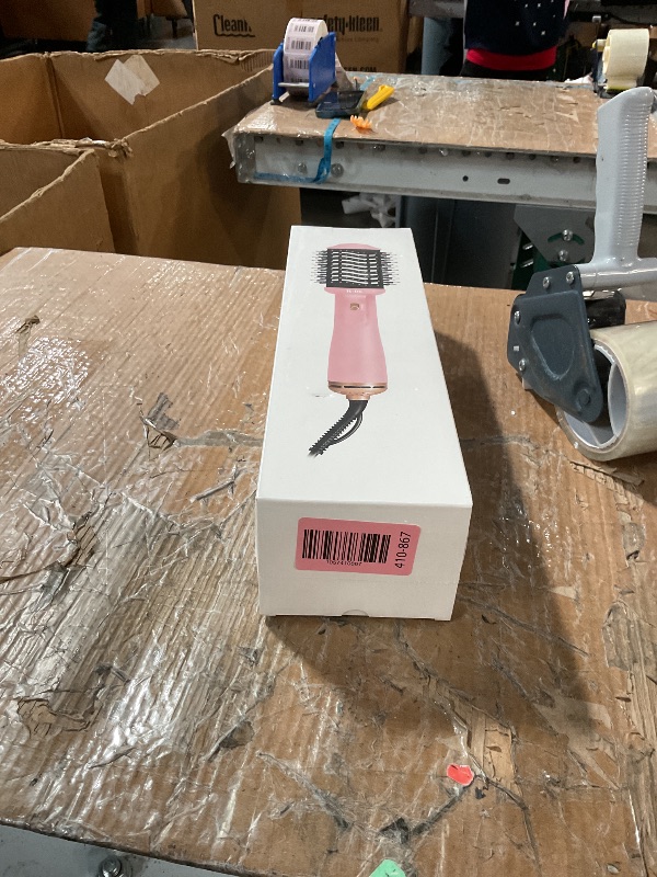 Photo 1 of * factory sealed *
Hair Dryer Brush Blow Dryer in One, 4 in 1 Hair Dryer and Styler Volumizer with Oval Barrel, Professional Salon Hot Air Brush for All Hair Types, Bright Pink