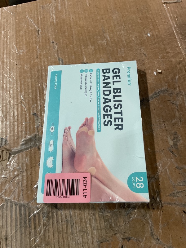 Photo 1 of * factory sealed *
Promifun Blister Pads - 28 ct Water Resistant Hydrocolloid Bandages for Foot, Toe, Heel - Gel Blister Cushions for Prevention & Recovery, Variety Pack