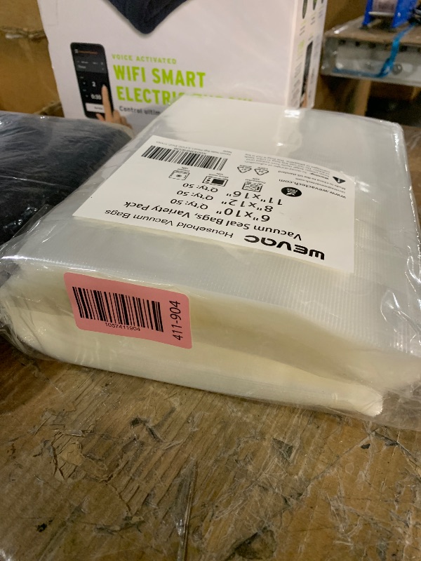 Photo 1 of [2024 New] 6" x 10", 8" x 12" and 11" x 16" Precut Bags, 150 Count, Vacuum Sealer Bags for Food, Great for Food Storage, Sous Vide and Meal Prep, Wevac Lite