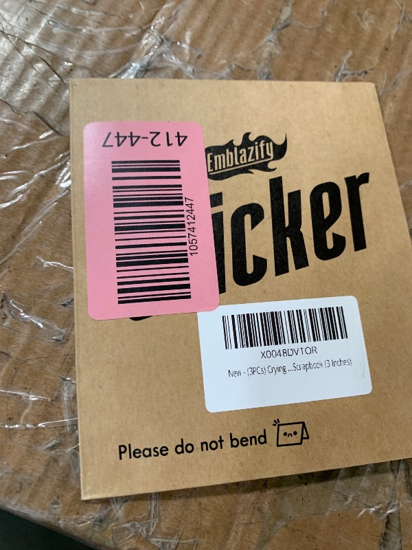 Photo 1 of (3PCs) Crying But Still Trying Motivation Sticker, Inspirational Star Stickers for Adults Teen Kids, Positive Waterproof Vinyl Stickers for Water Bottle Laptop Phone Case Kindle Scrapbook (3 Inches)