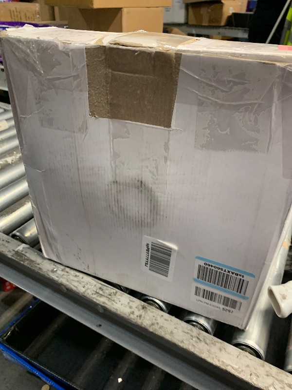 Photo 1 of JGhyperX Round 14"x3" Air Cleaner Filter Assembly Kit Compatible with GMC Chevy Ford Chryler Dodge V8 Black 5-1/8" Carb Neck w/Flow-Thru Lid High Flow Chrome 4330ABK