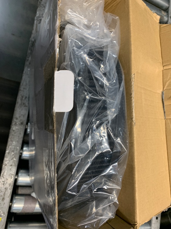 Photo 1 of JGhyperX Round 14"x3" Air Cleaner Filter Assembly Kit Compatible with GMC Chevy Ford Chryler Dodge V8 Black 5-1/8" Carb Neck w/Flow-Thru Lid High Flow Chrome 4330ABK