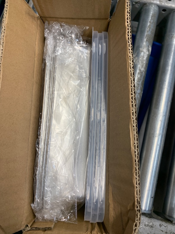 Photo 1 of GIUOIDUO stainless steelFood Storage Containers setsstorage box with lidfreezer FrozenKitchen tray with lidOven plateSide dish plate Freezer & Dishwasher Safe