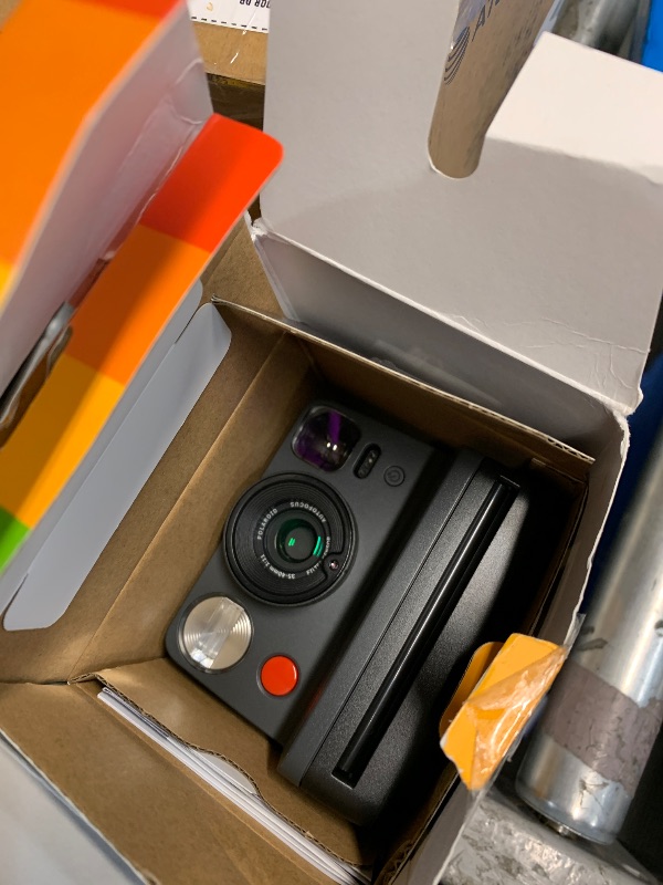 Photo 1 of ***********MISSING THE FILM************
Polaroid Now 3rd Generation I-Type Instant Camera + Film Bundle - Now Black Camera + 16 Color Photos (6560)